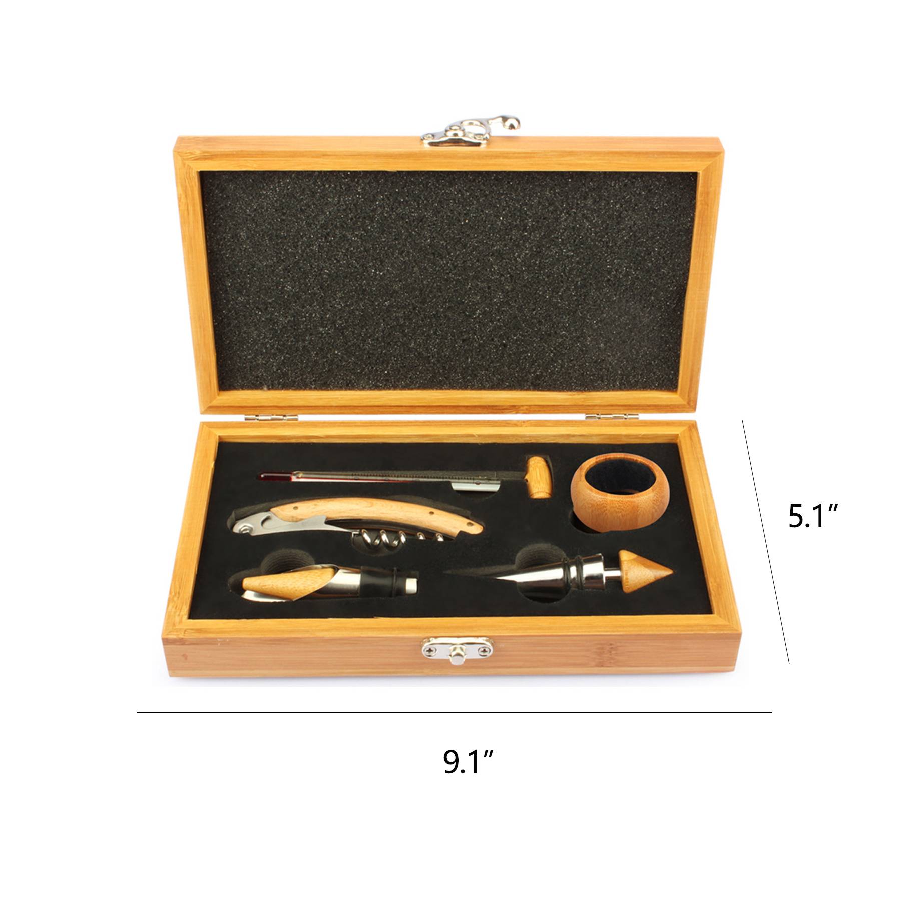 Wood Wine Set 5