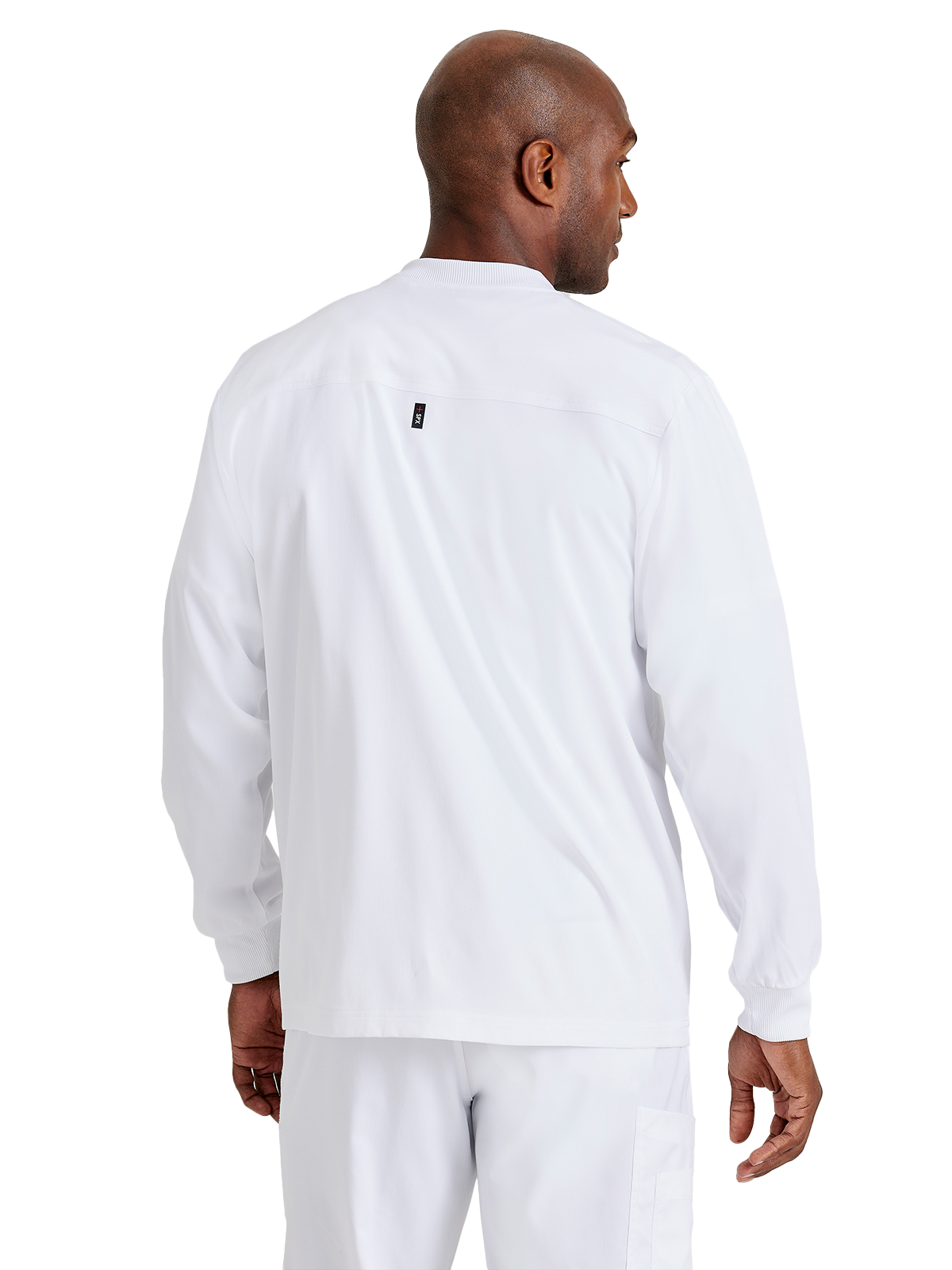 Grey's Anatomy Spandex Stretch - Men's Five-Pocket React Warm-Up Scrub Jacket 28