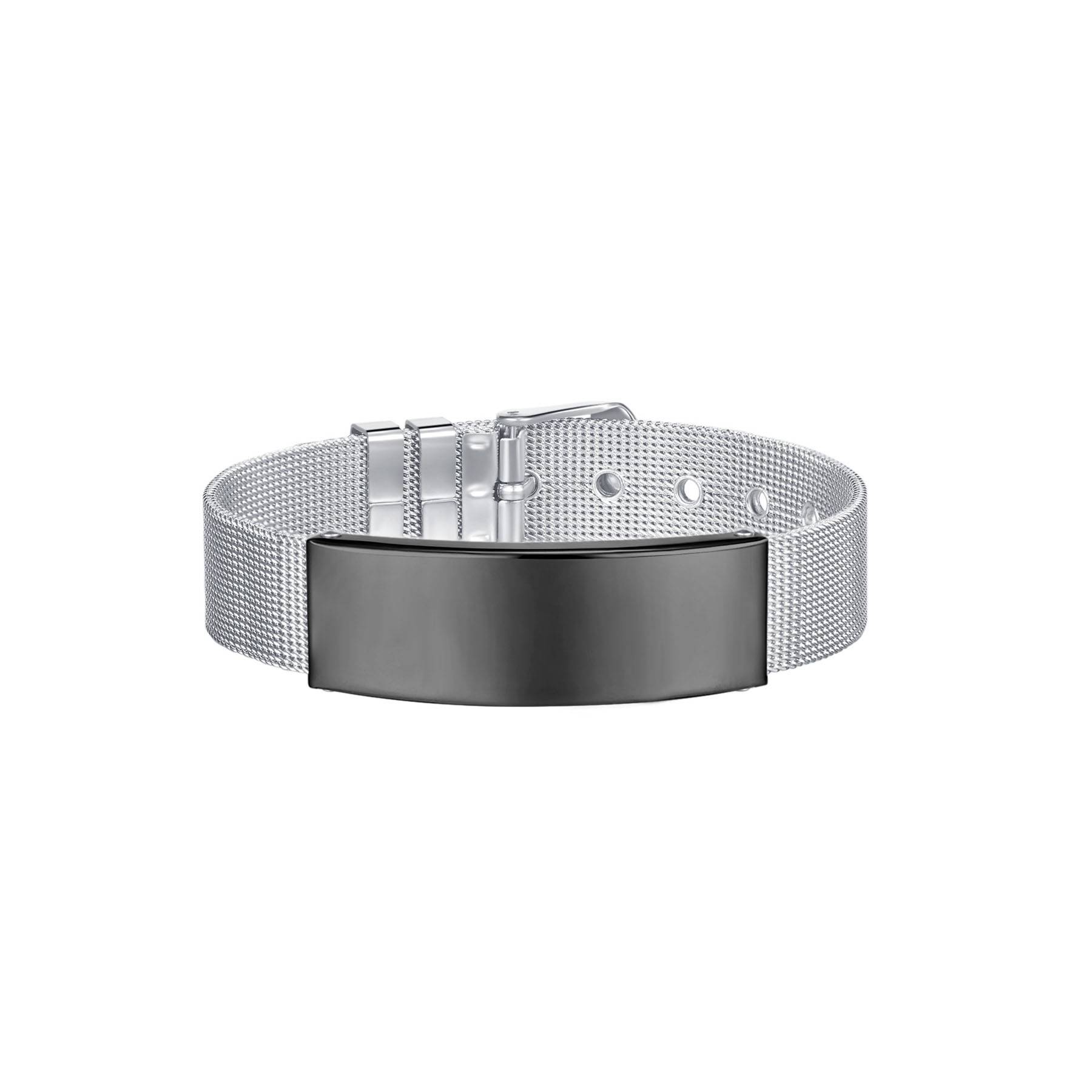 Retro adjustable stainless steel bracelet 9
