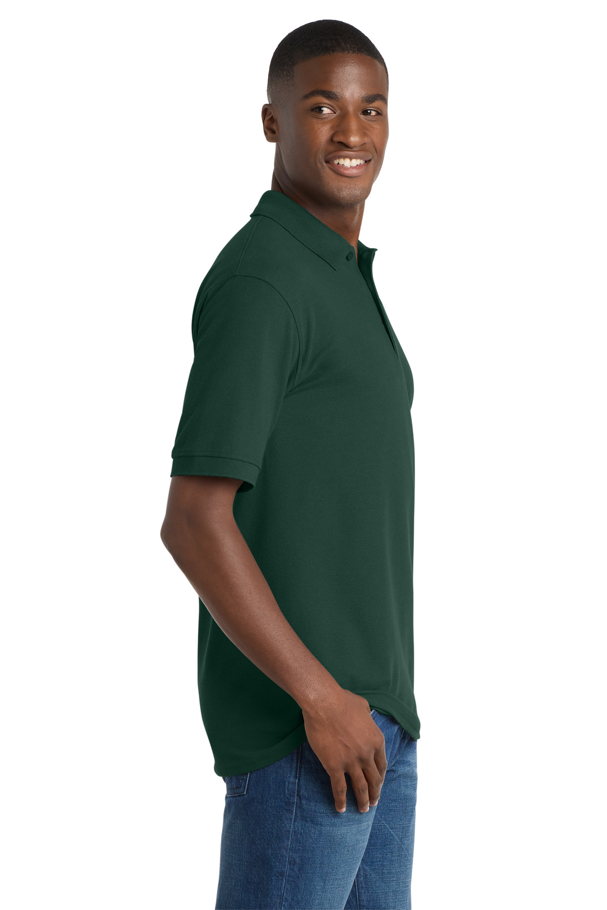 Port & Co Core Blend Pique Polo. KP155 100