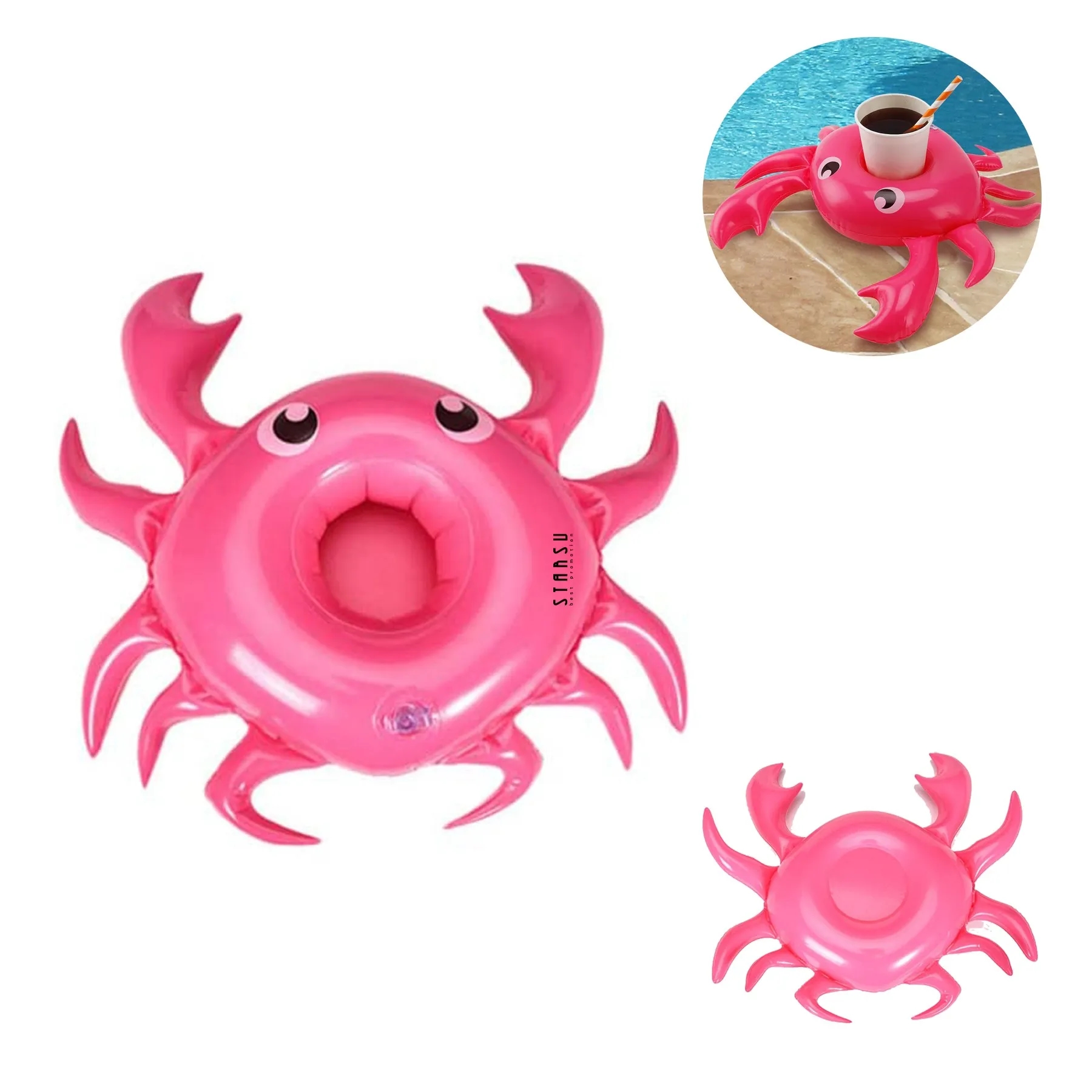 Inflatable Floating Drink Holder 1
