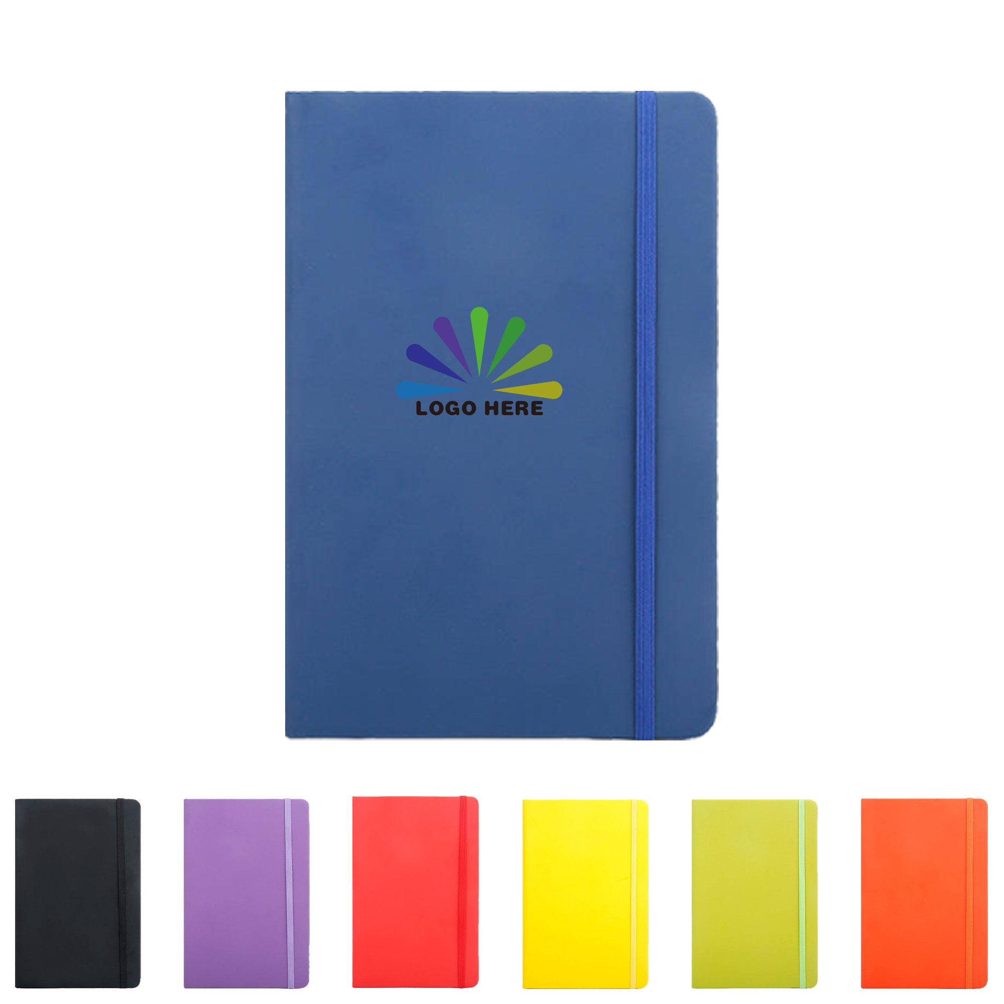 Full Color A5 Notebook With Hard Shell And Strap 3