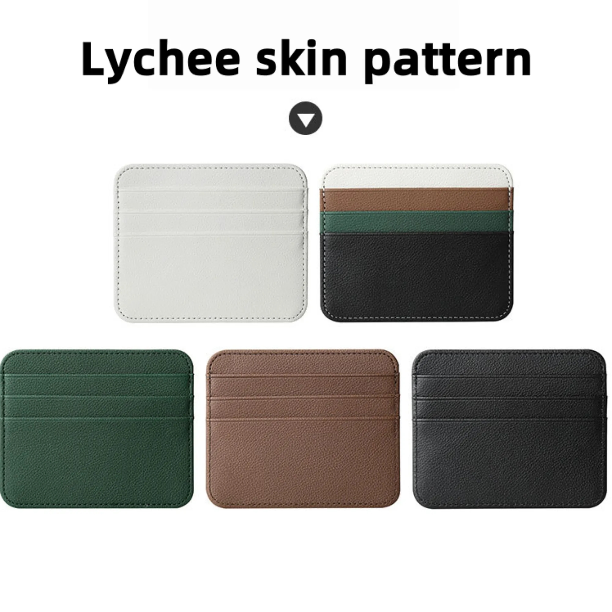 Ultra Thin Double-sided Leather Card Sleeve 7