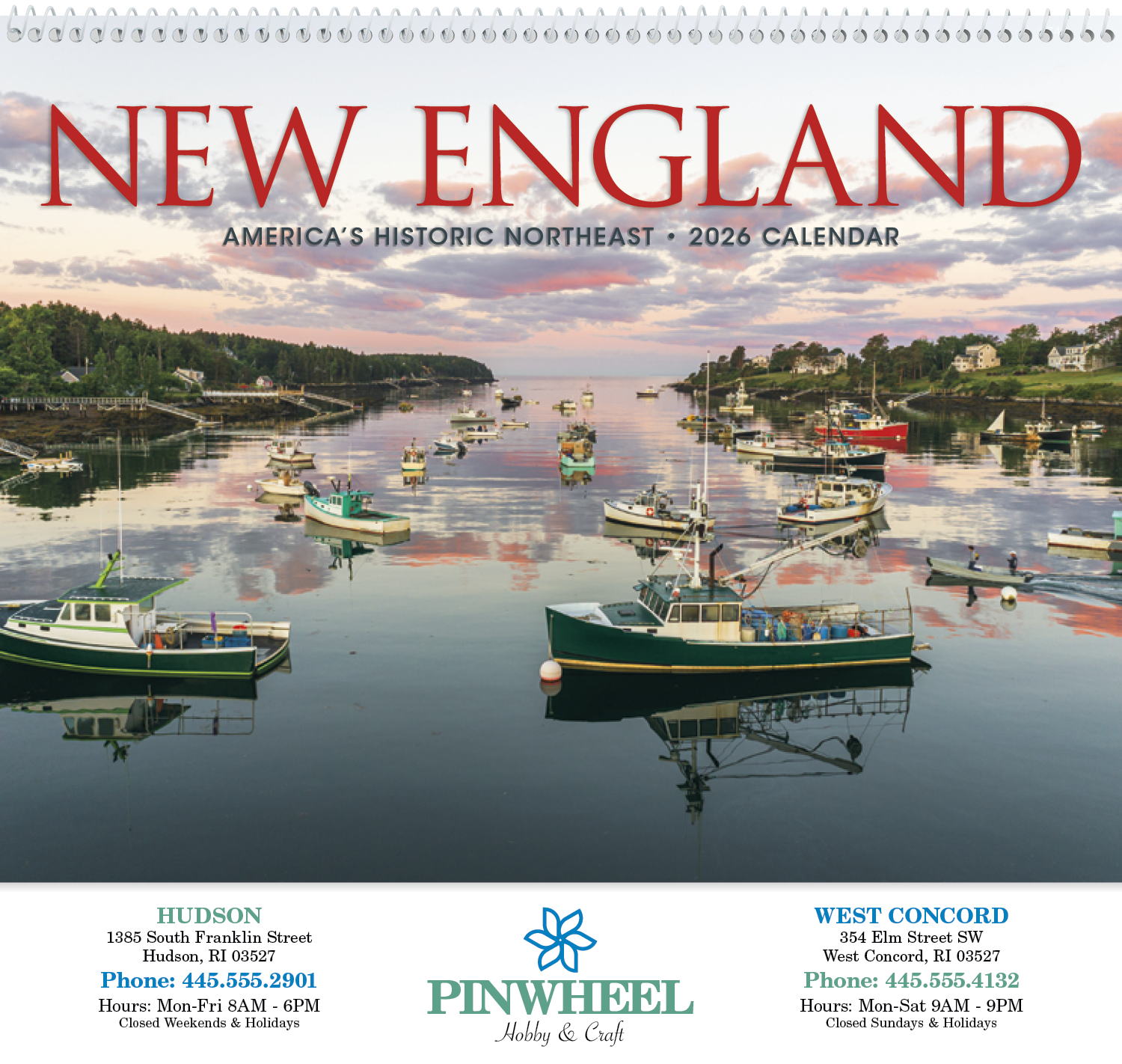 Triumph® Calendars New England Calendar 17