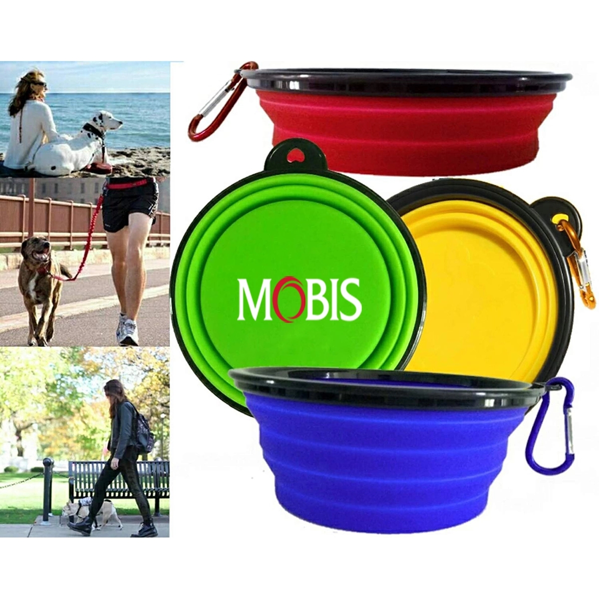 Silicone Dog Bowl With Hook 3