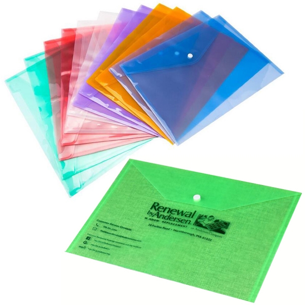 Colored Document Pouch Case- File Bag 2