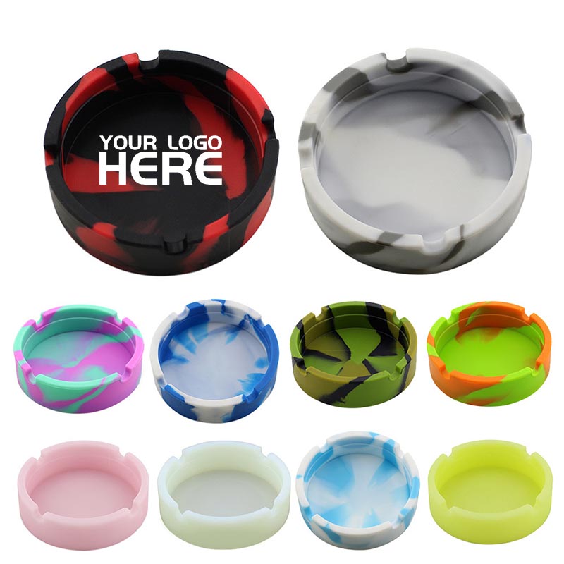 Silicone Ashtray Round 1