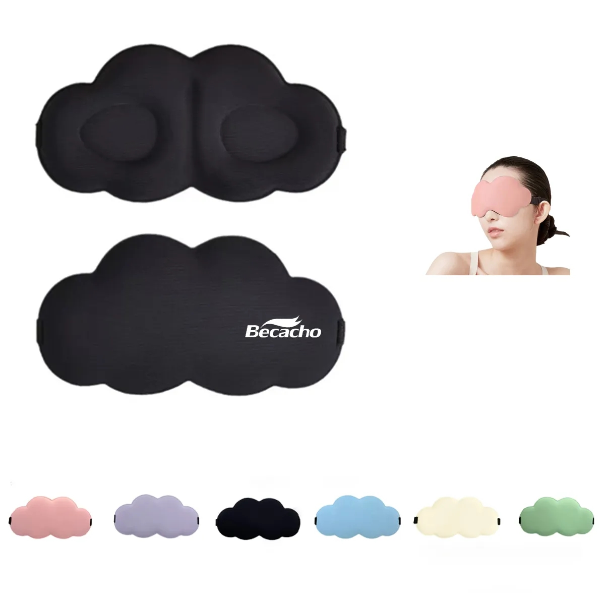 Light Blocking 3D Eye Mask Relaxing Cover 1