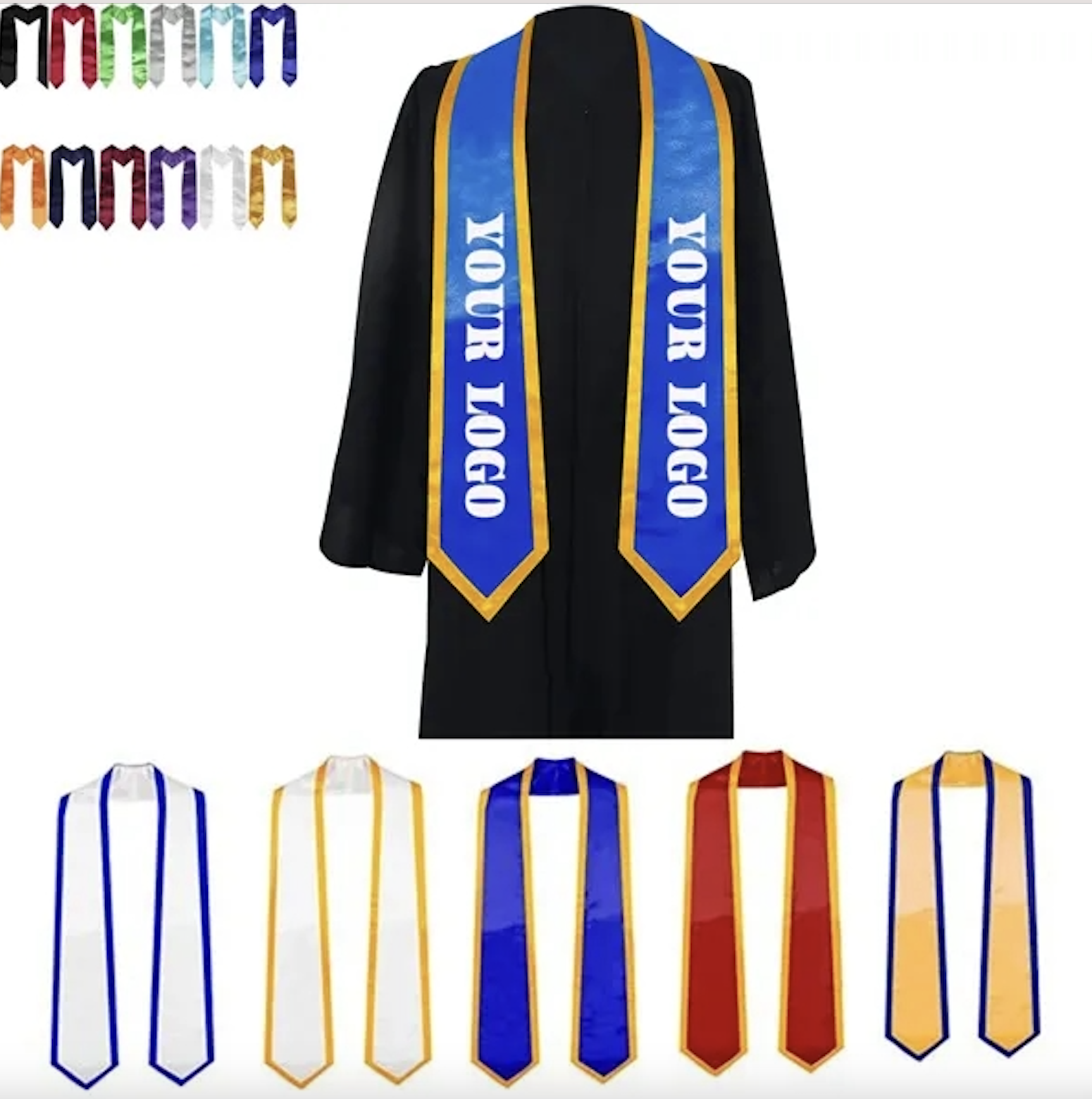 Custom Graduation Stoles 1