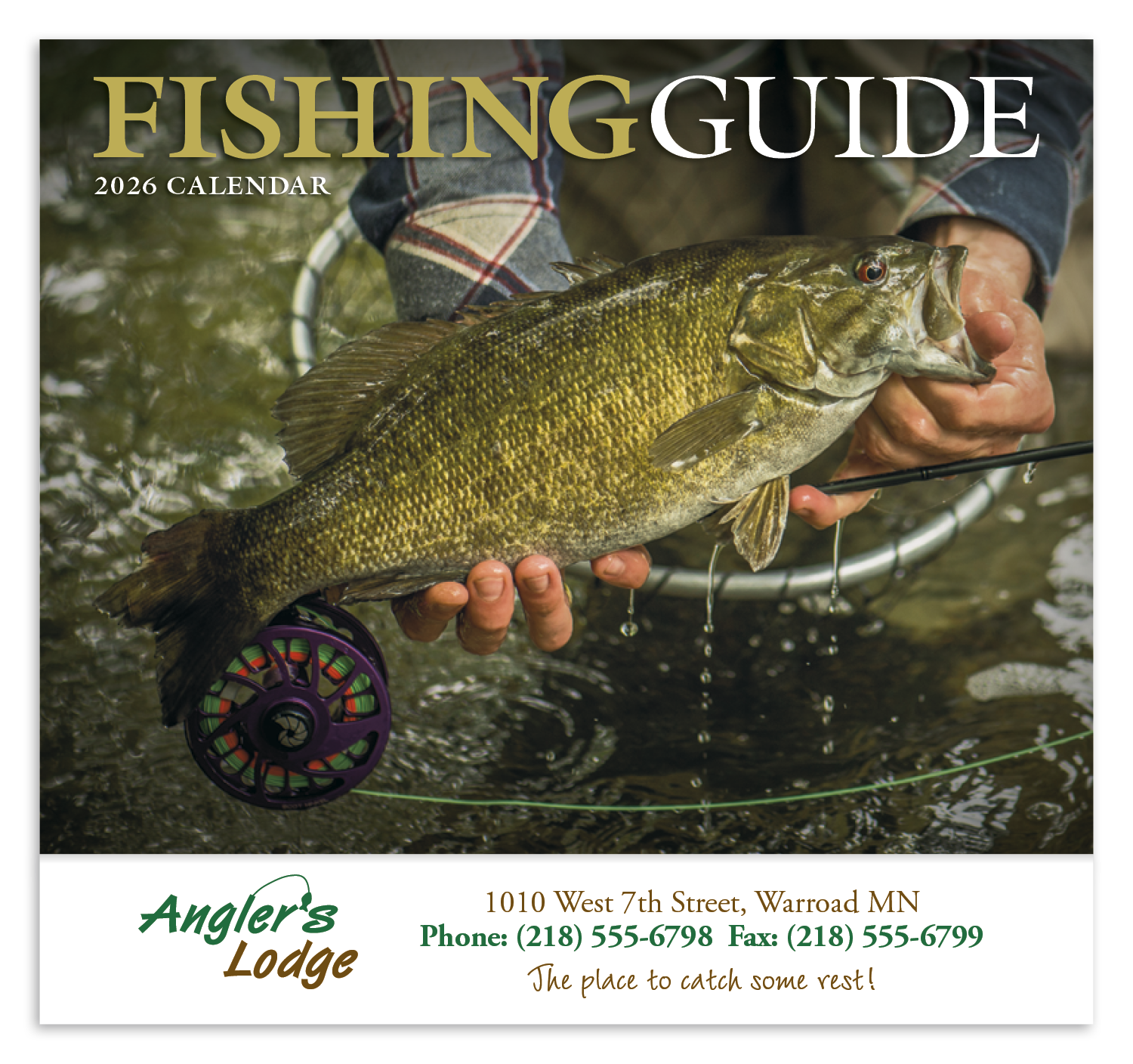 HotLine® Products Fishing Guide Appointment Calendar - Stapled 59