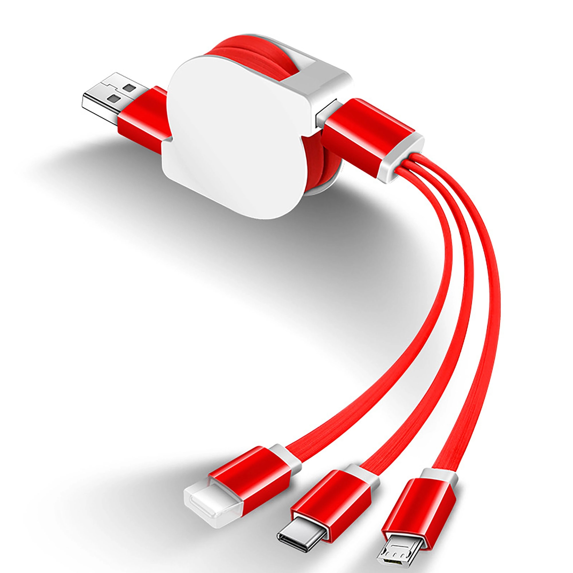 Retractable 3 in 1 Charging Cable 3