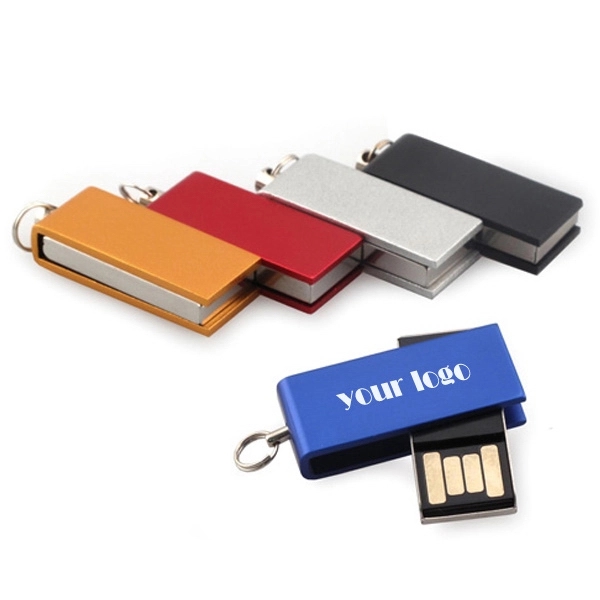 Aluminium Swivel USB Flash Drive 2
