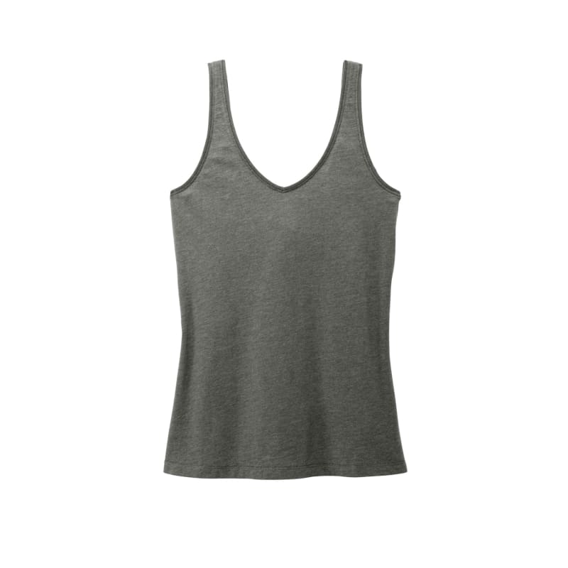 District Women's Perfect Blend CVC V-Neck Tank 4