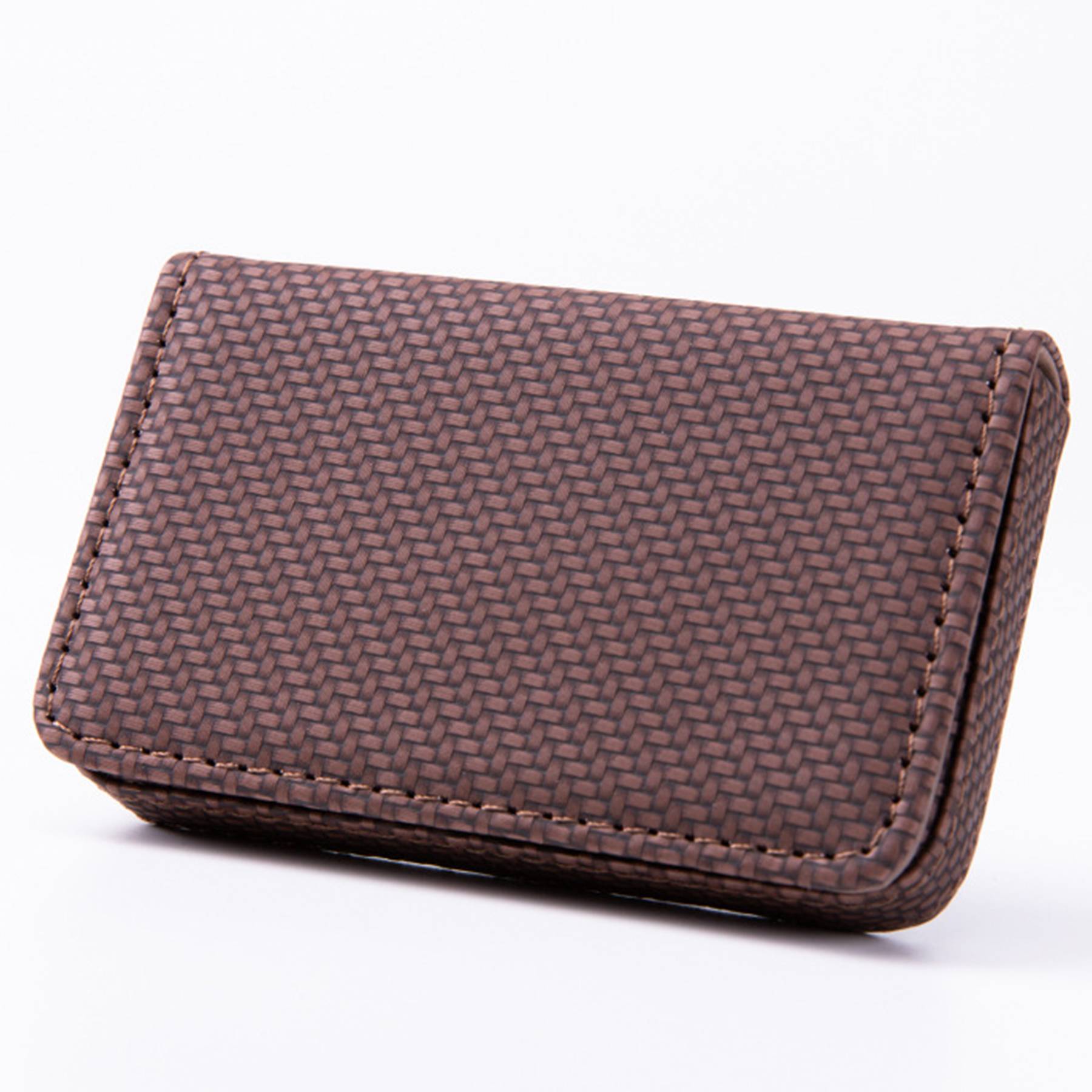 PU leather business card storage bag 5
