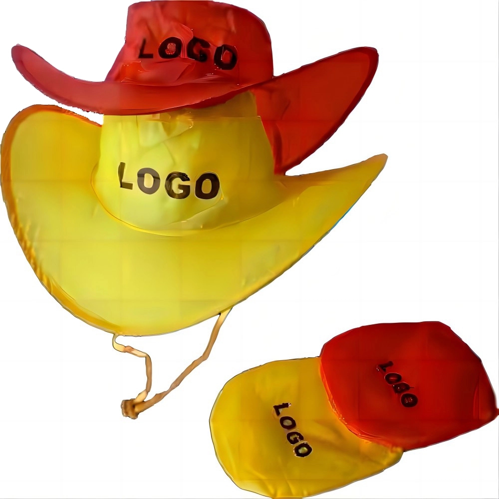 Foldable Cowboy Hat with Storage Pouch 2