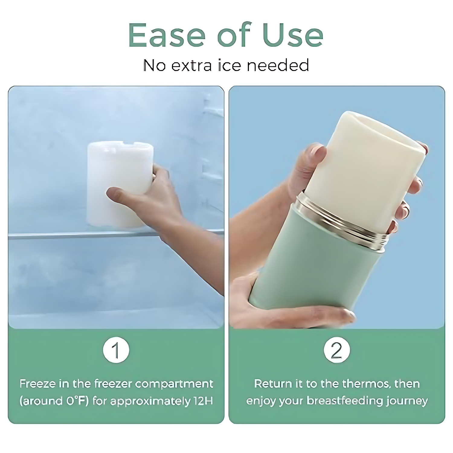 15oz Outdoor Portable Breast Milk Cooler 2