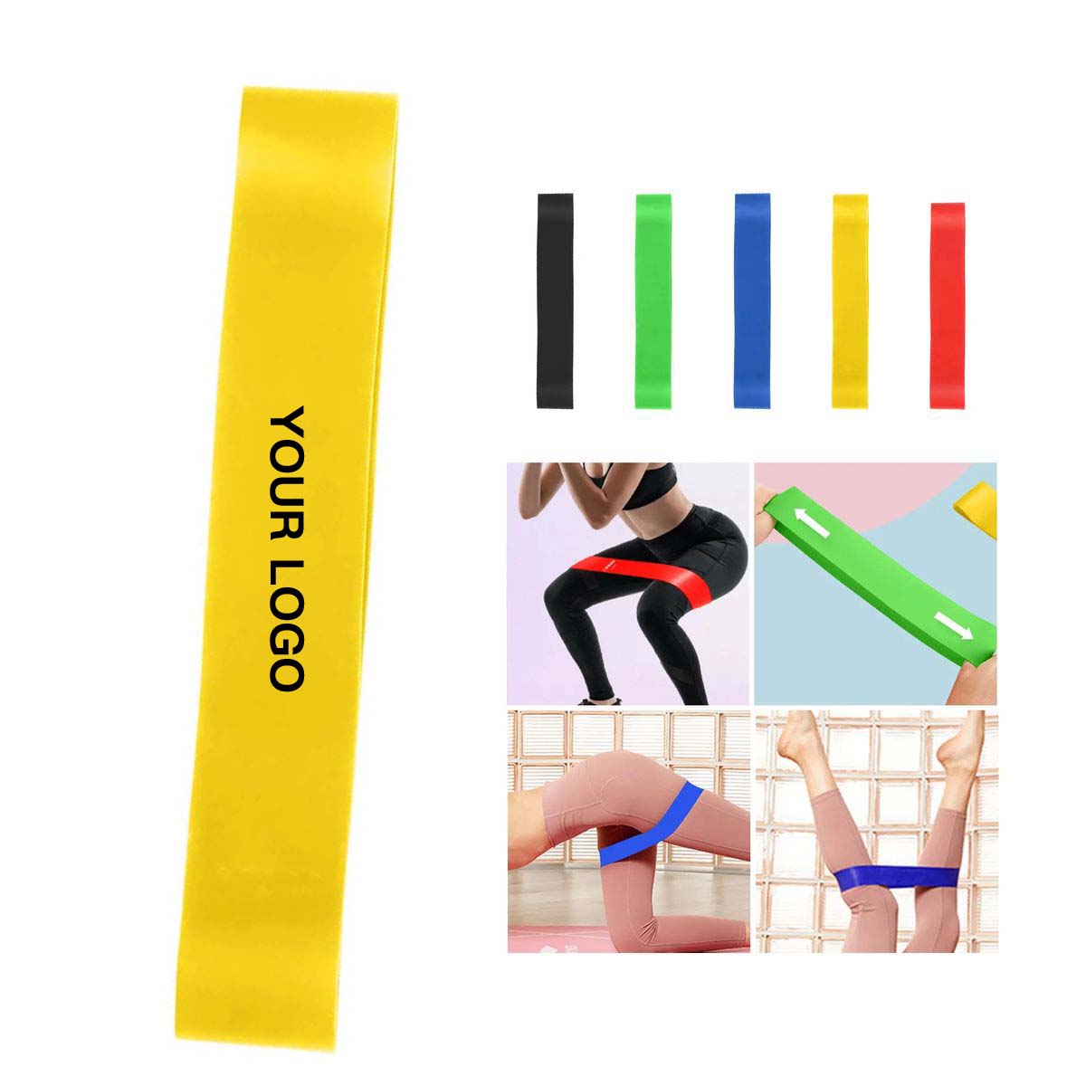 Durable Elastic Fitness Band for Home or Gym Exercise 1