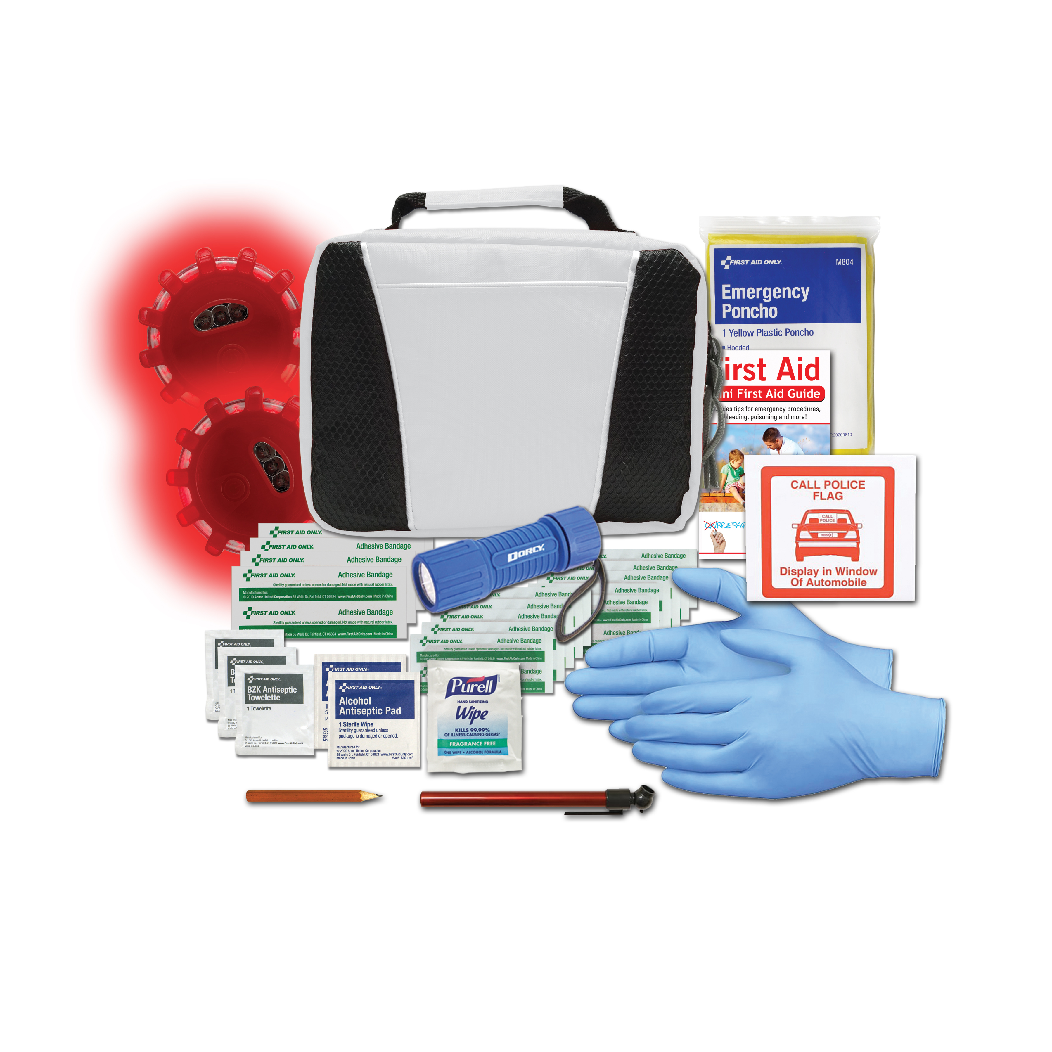 Hybrid Plus High Viz Emergency Auto Kit 8
