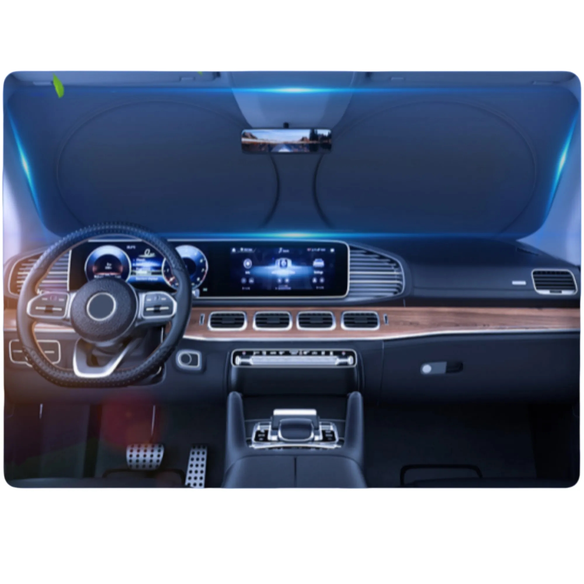 Foldable Car Windshield Sunshade Cover 7