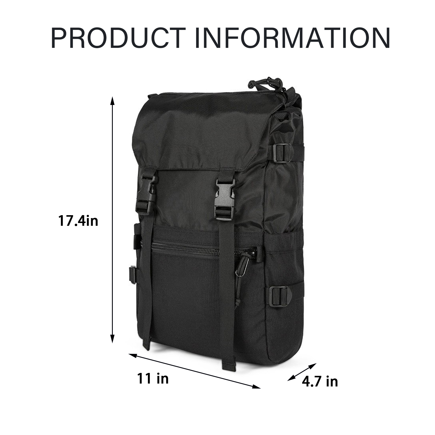 Oxford Large Capacity Double Shoulder Student Backpack 2