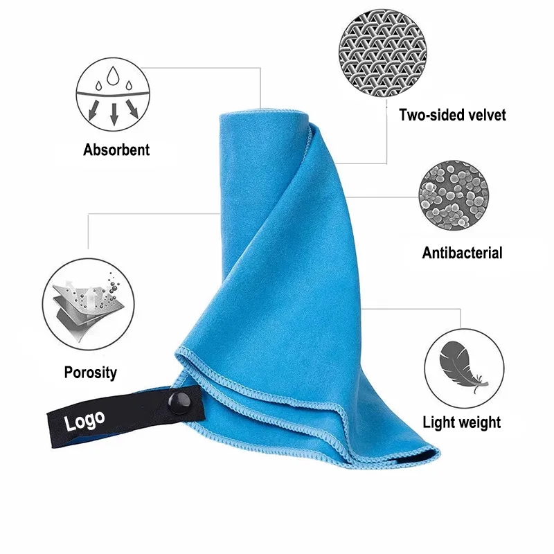 Ultra Soft Microfiber Camping Towel 5