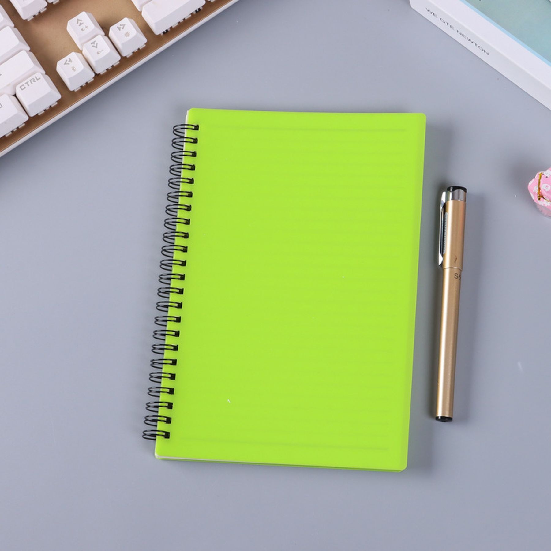 Spiral Notebook Plastic Hardcover College Ruled A5 Journals 3