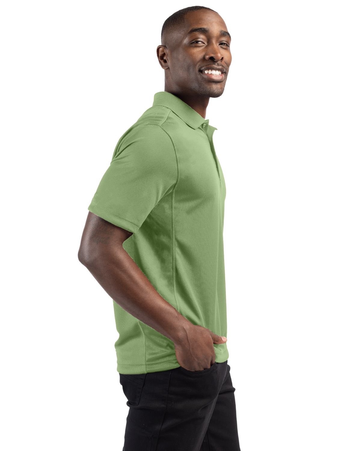 Clique Ice Pique Tech Mens Polo 91