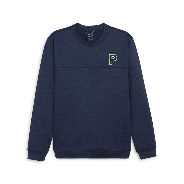 Puma Cloudspun Patch Crewneck, custom hoodie or sweatshirt with logo imprint 2