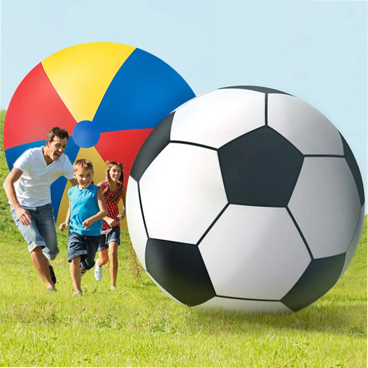 Oversized PVC Beach Toy Ball 3