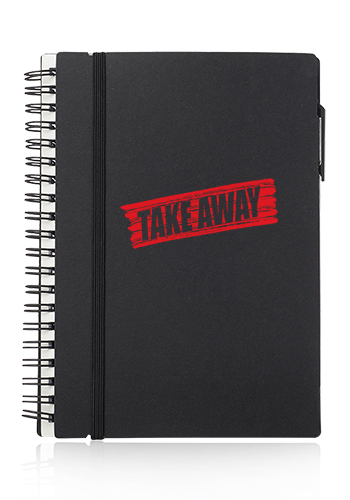 Spiral Notebooks with Elastic Closure 3