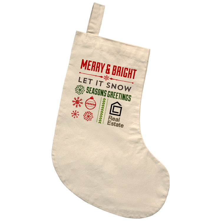 Holiday Cotton Stocking 5