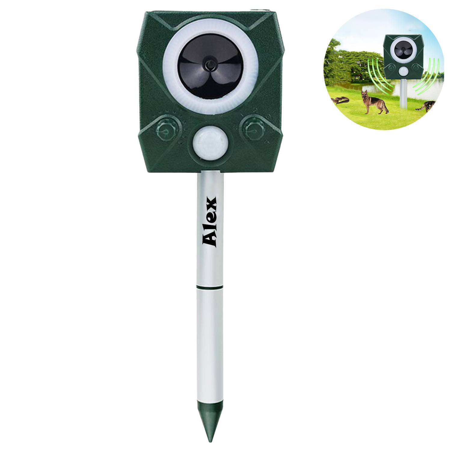 Solar Ultrasonic Animal Repeller 4