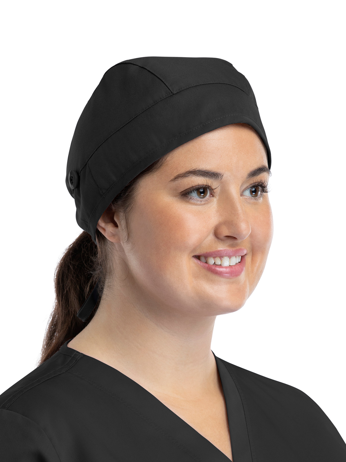 Maevn - Scrub Cap - Unisex Scrub Cap with Button 1