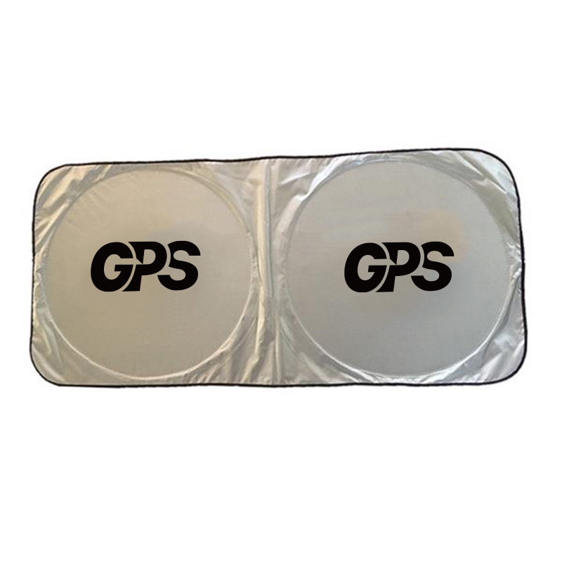 59 " Silver Coated Car Sunshade 5