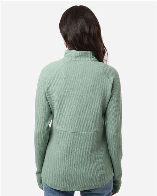Women's Spirit Textured Quarter-Zip Pullover - NE725W 27