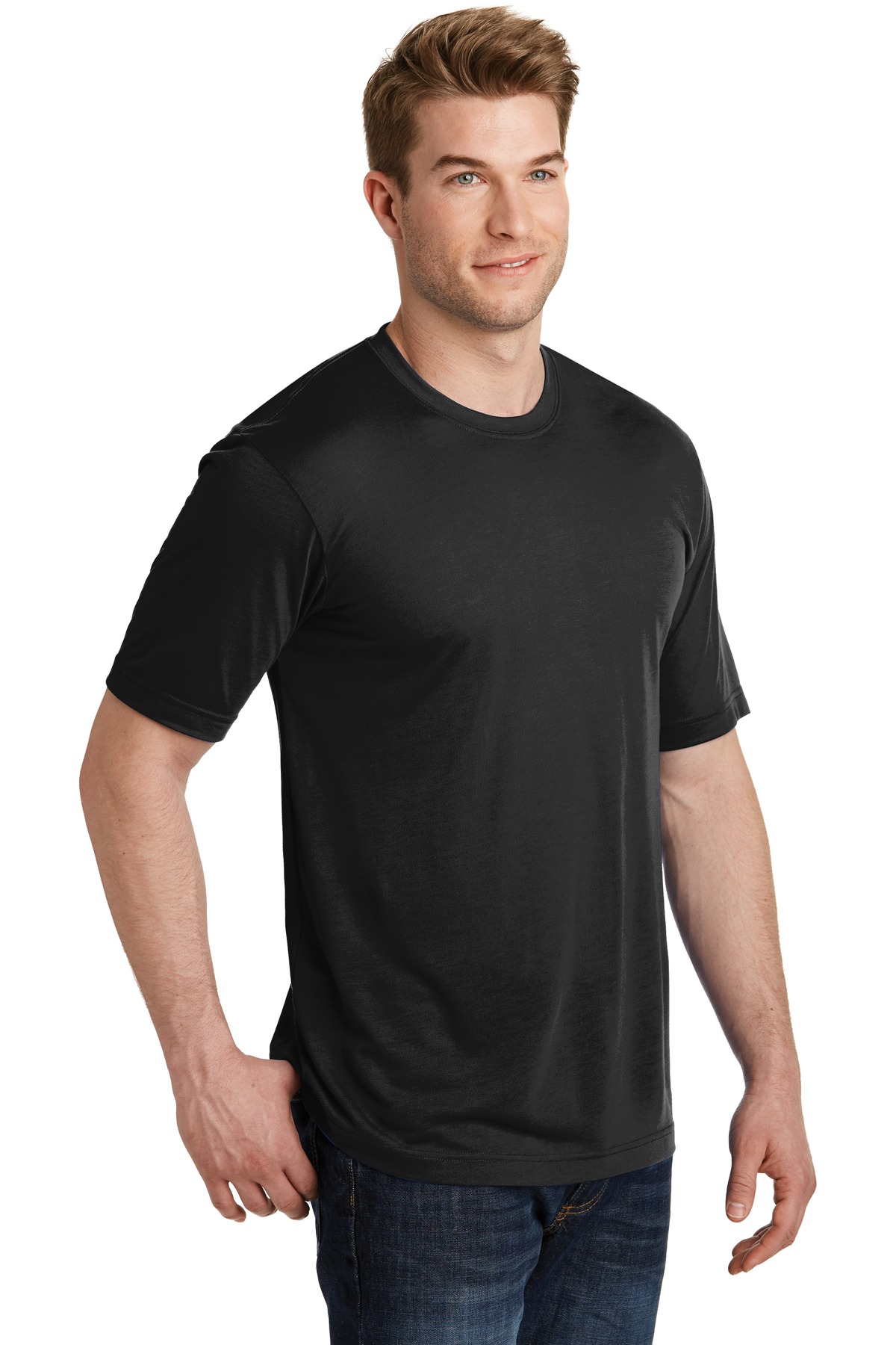 Sport-Tek® PosiCharge Competitor Cotton Touch Tee 1