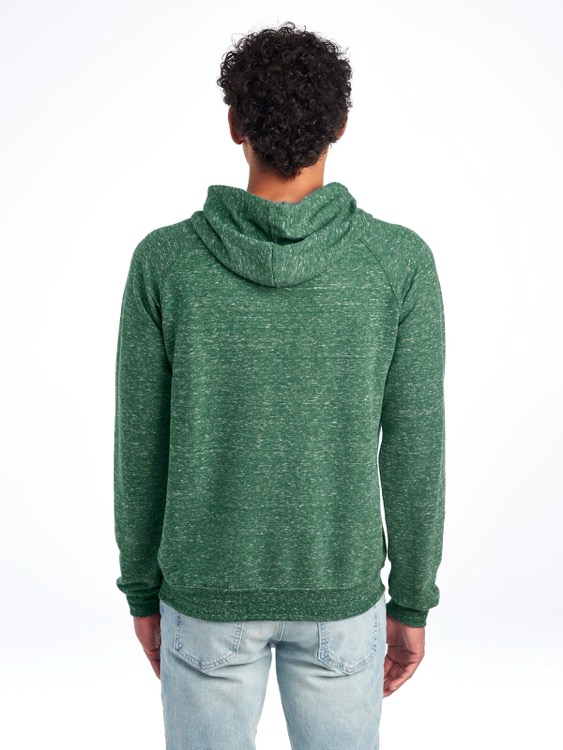 JERZEES Snow Heather Ring-Spun Unisex Raglan Hood, custom hoodie or sweatshirt with logo imprint 22
