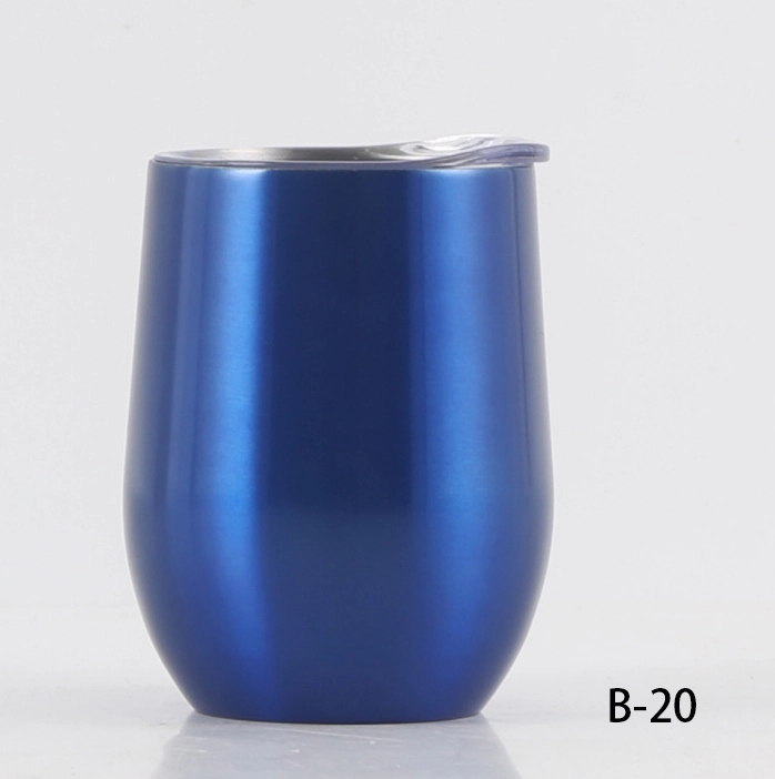 12 OZ U shape Stemless Thermos cup 19