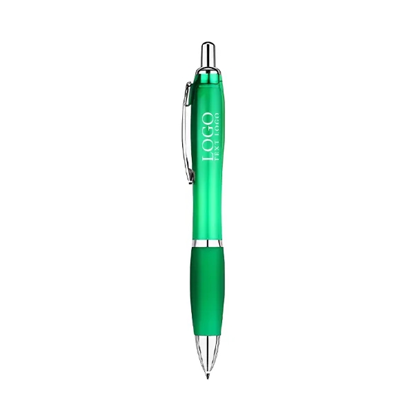 Click Action Plastic Satin Pen 4