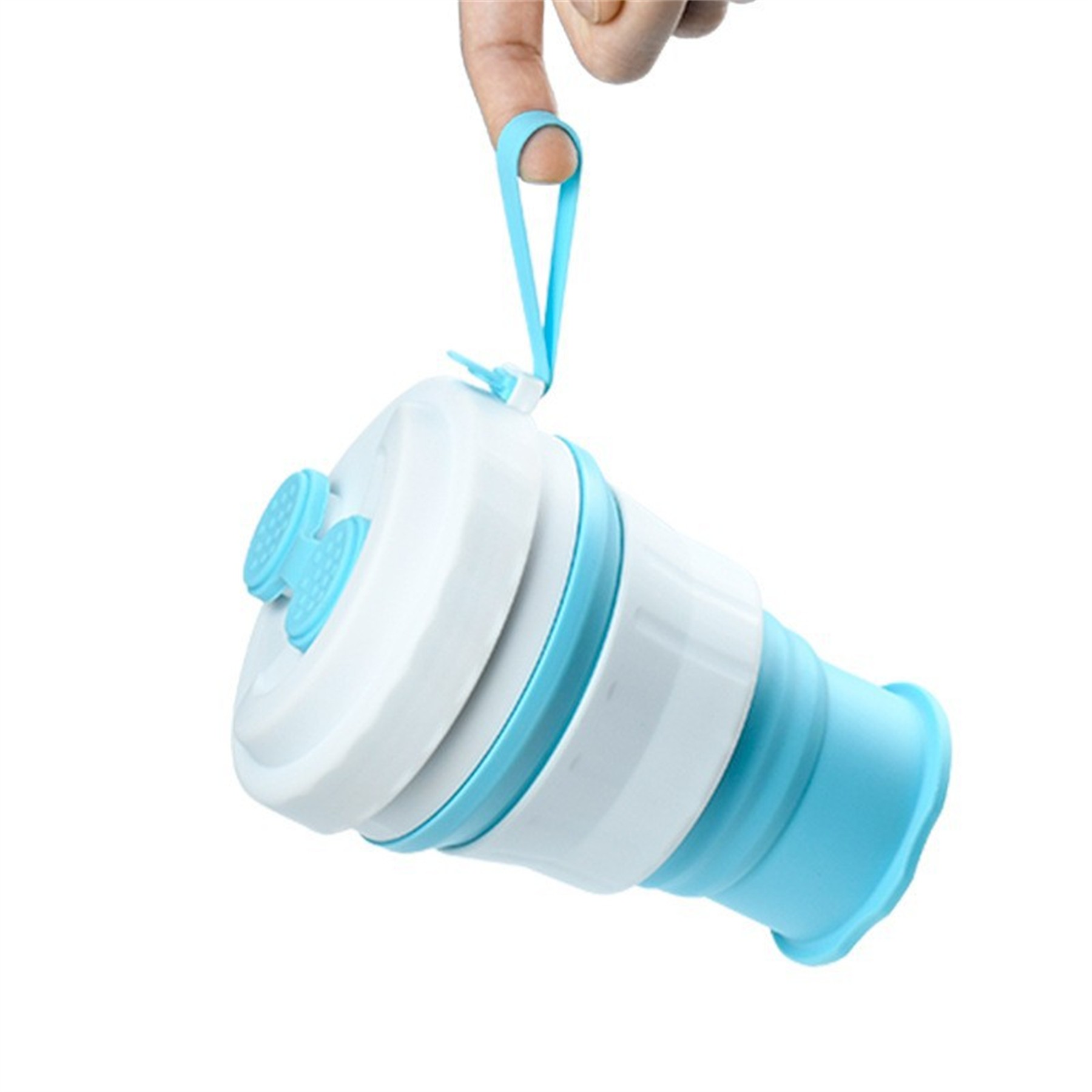 Collapsible Silicone Travel Coffee Cup 16Oz 5