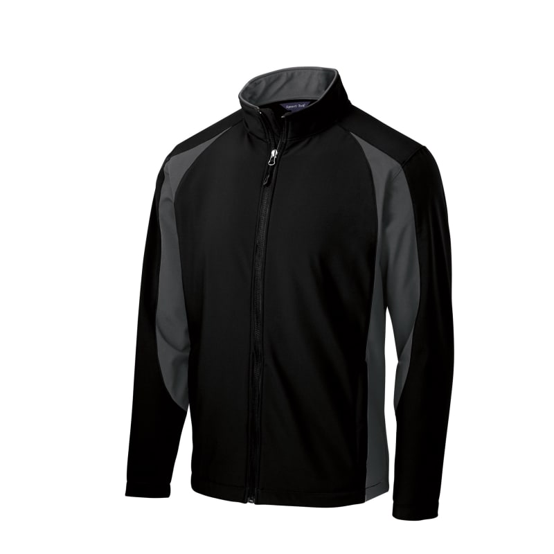 Sport-Tek Colorblock Soft Shell Jacket. 10