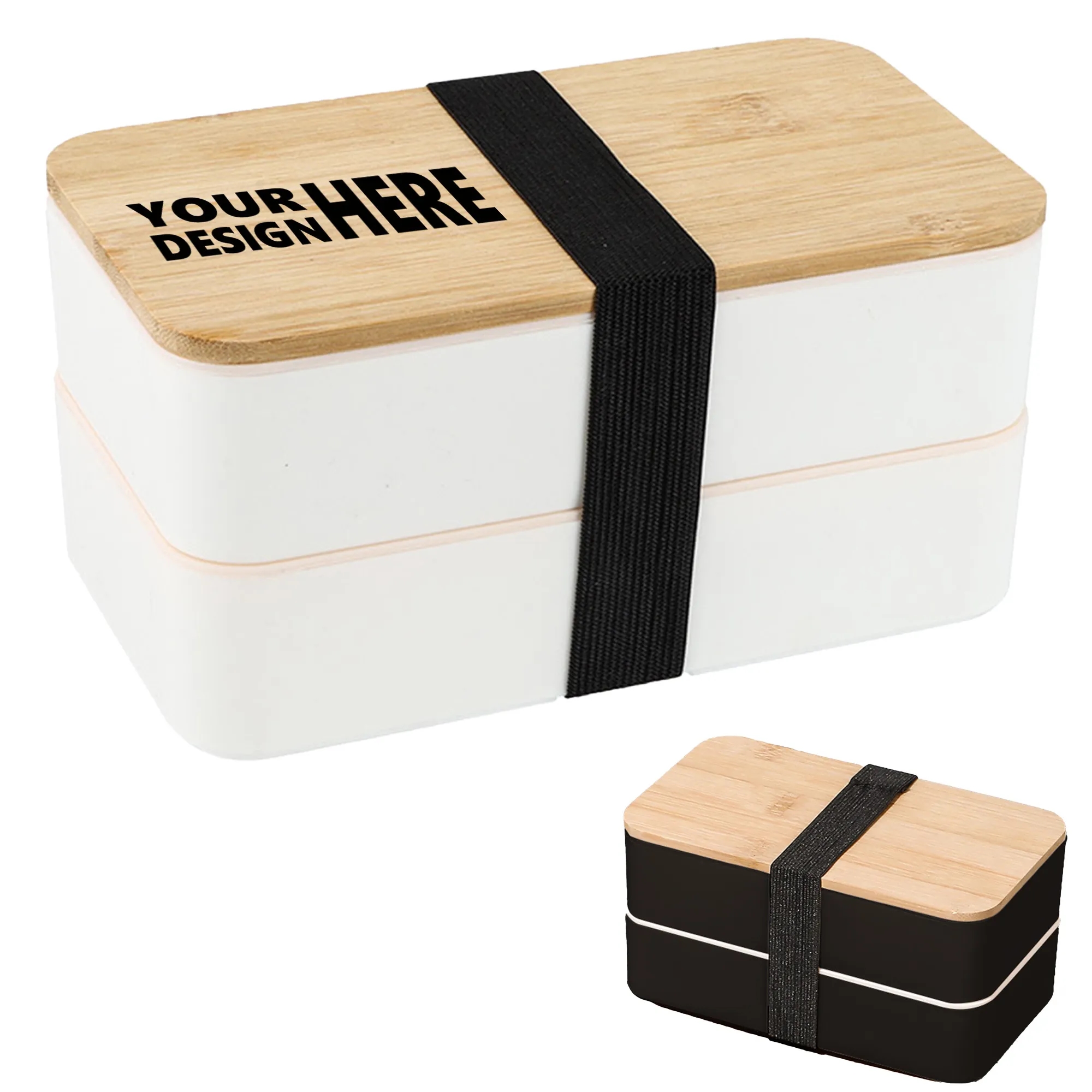 Dual-Layer Bento Lunch Box 2