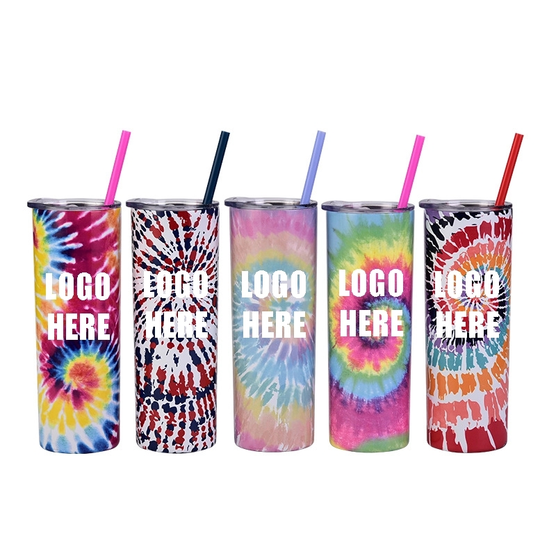 Tie-dye Stainless Steel Vacuum Insulated Tumbler 6