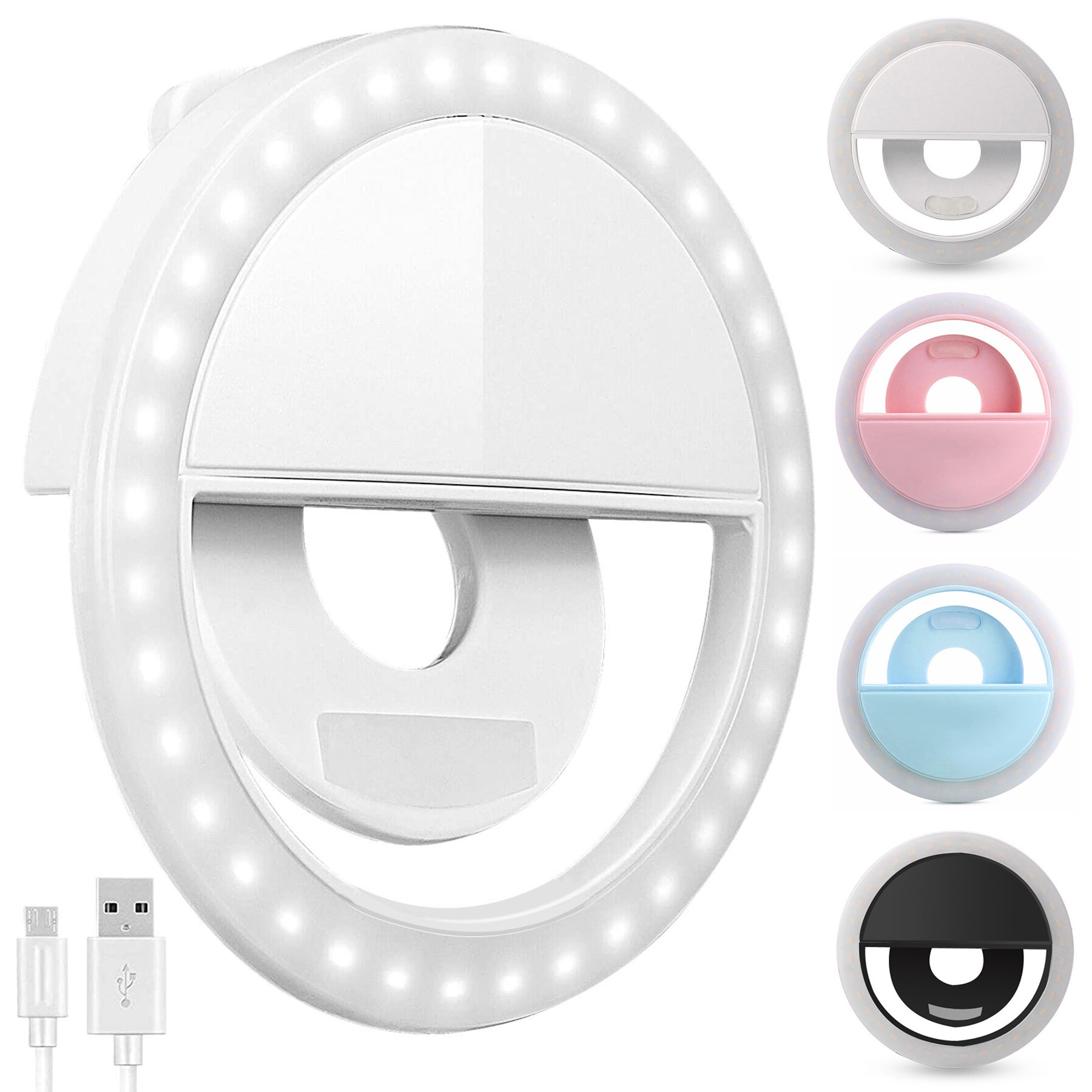 Ring Light with 36 LED for Smart Phone Camera Round Shape 2