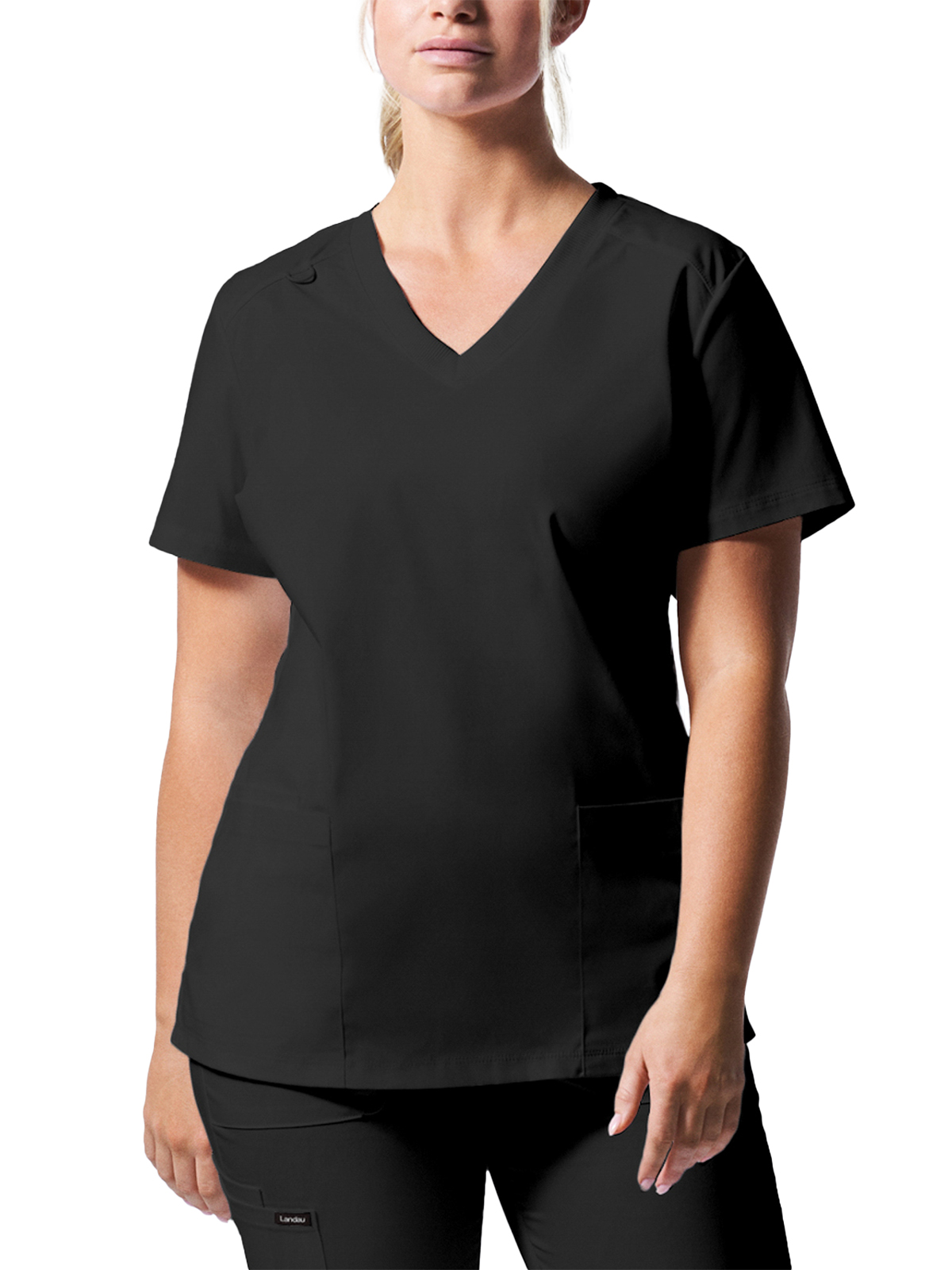 Landau - ProFlex - Women's Three-Pocket V-Neck Top 31