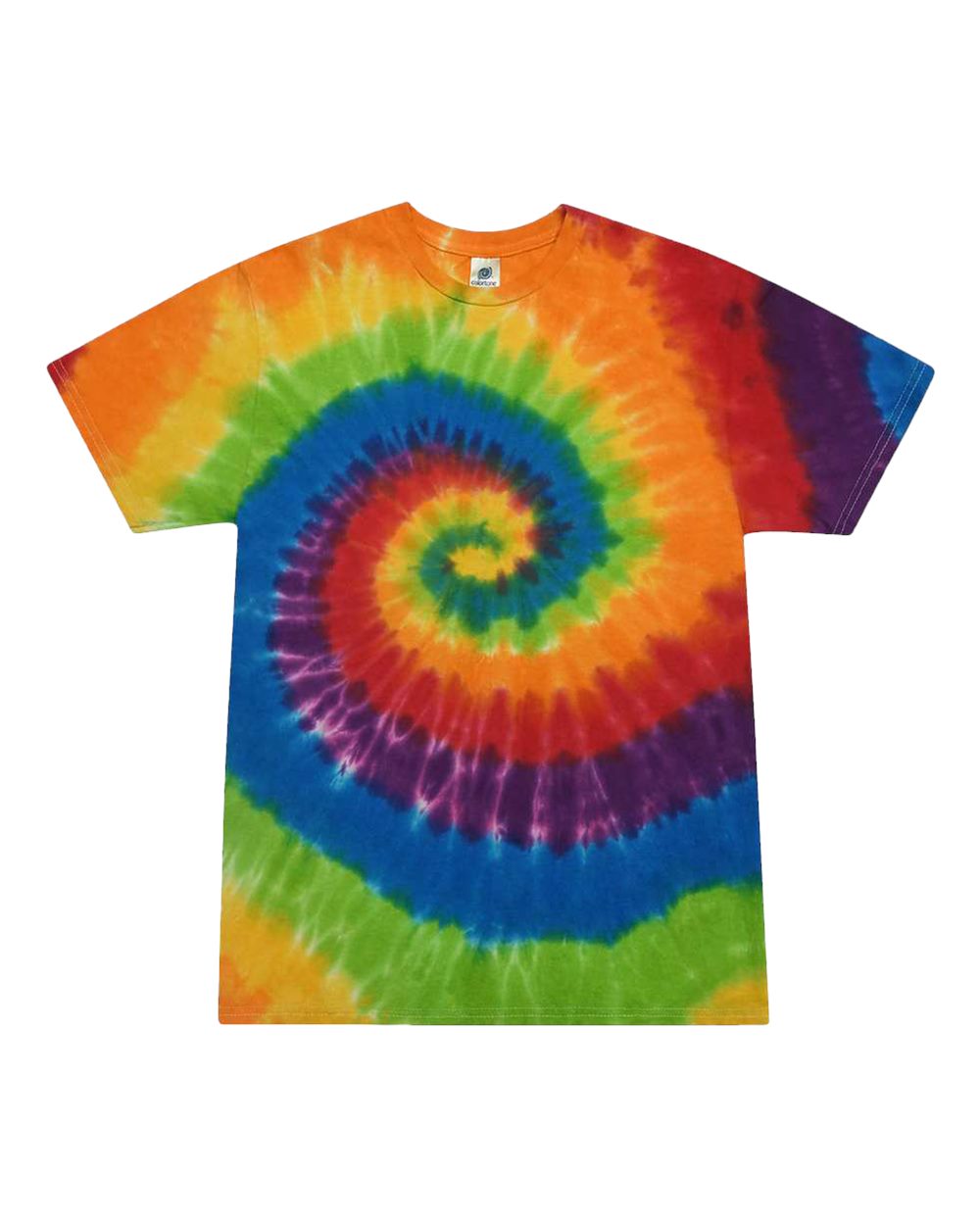 Youth Multi-Color Tie-Dyed T-Shirt - 1000Y 70