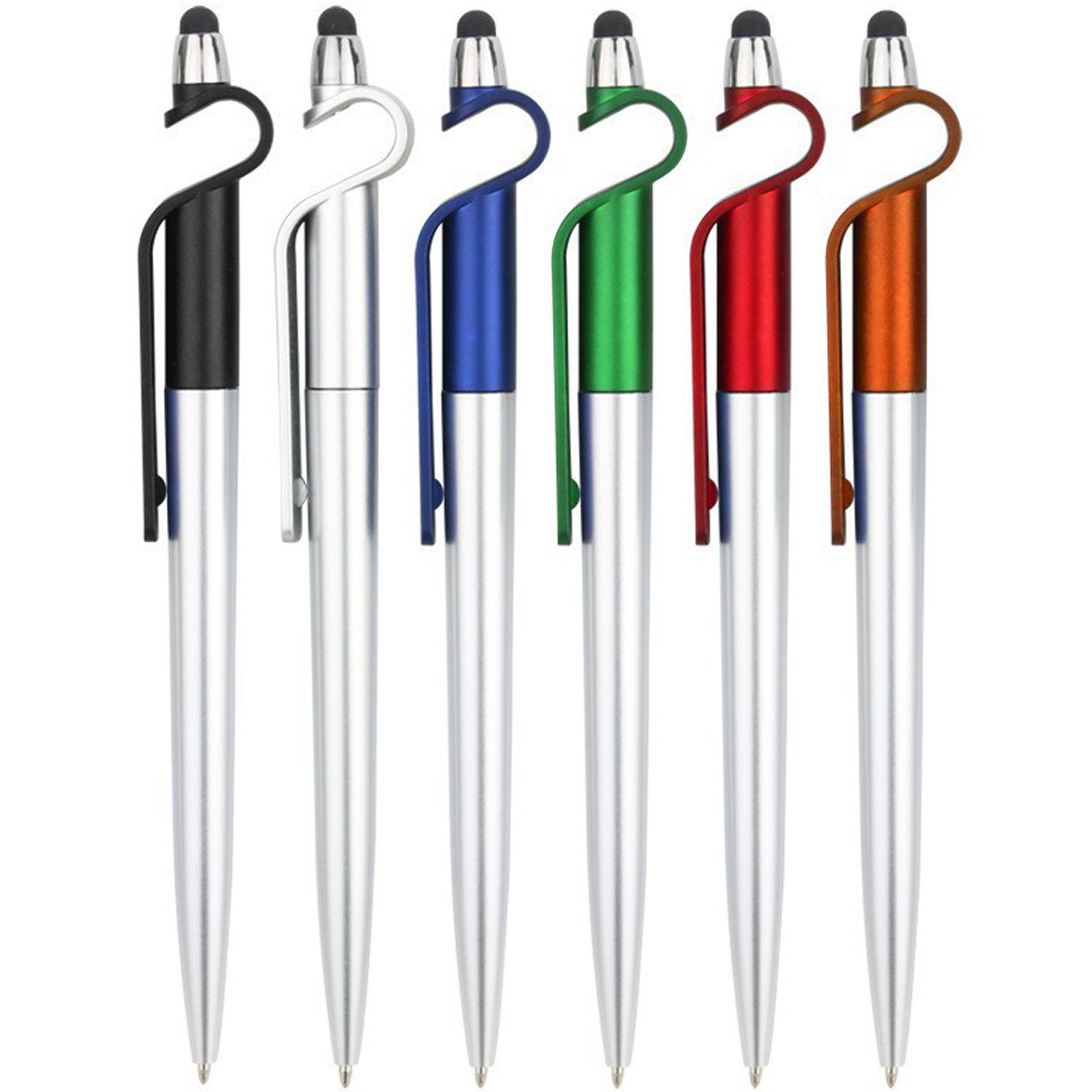 Stylus Ballpoint Pen With Phone Holder 4