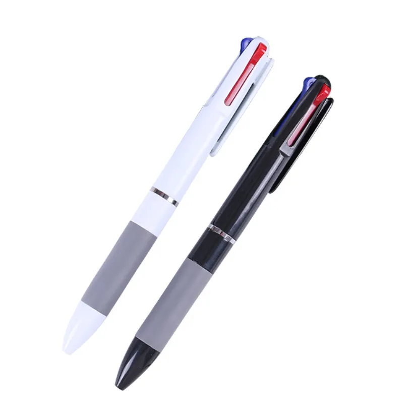 Three-color press ballpoint pen 4