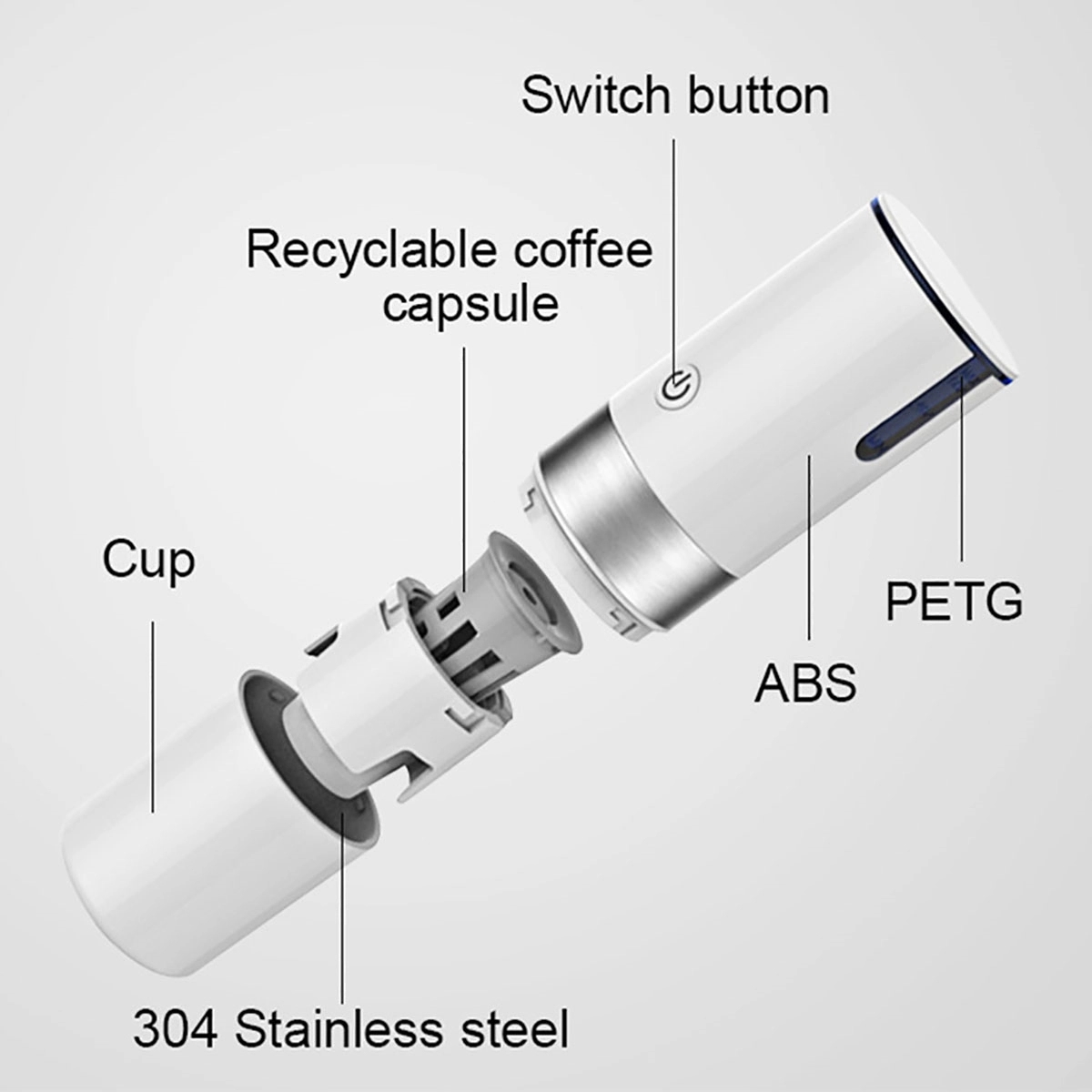 Portable Capsule Coffee Machine 1