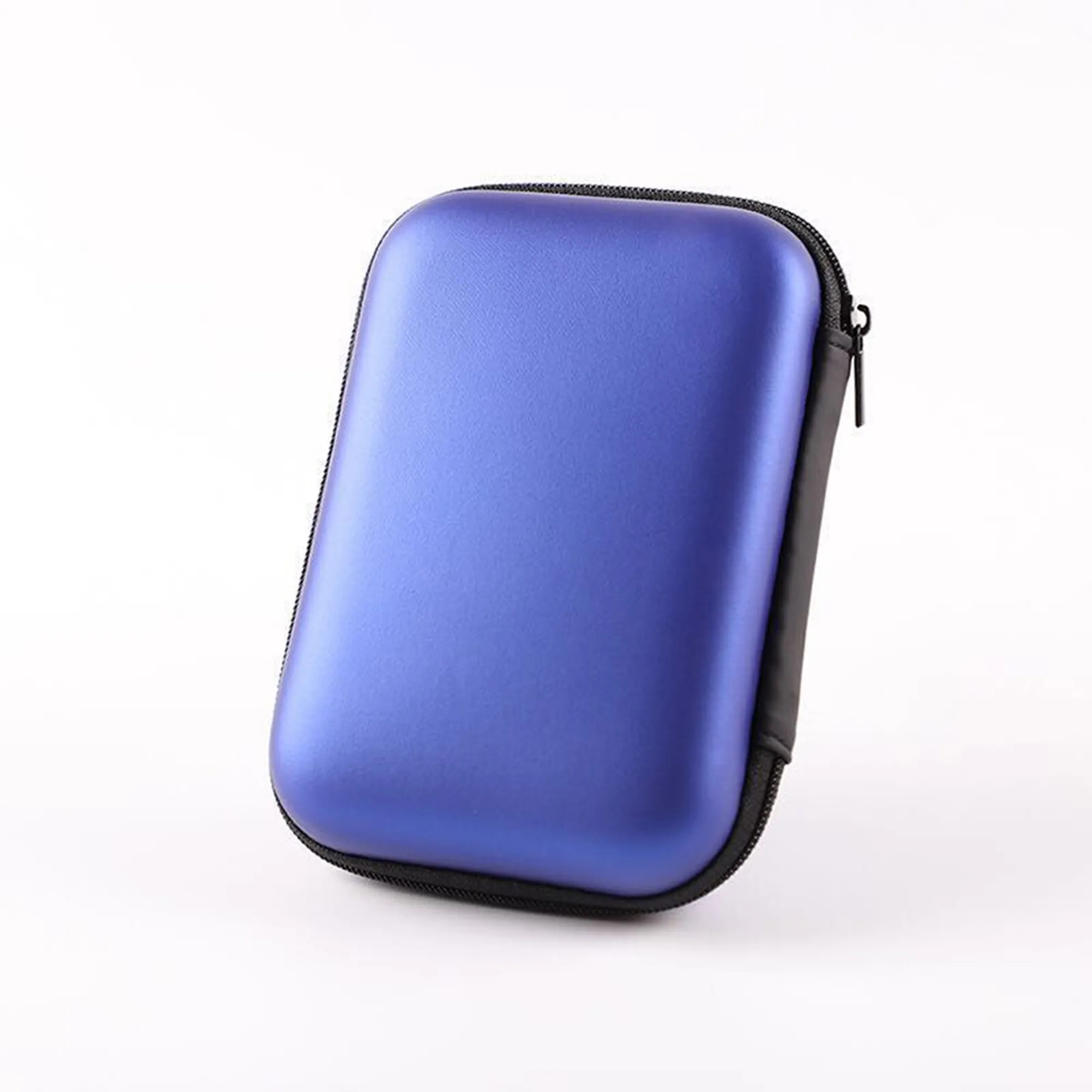 EVA Earphone Storage Pouch Cable Organizer Square Zip Bag 2